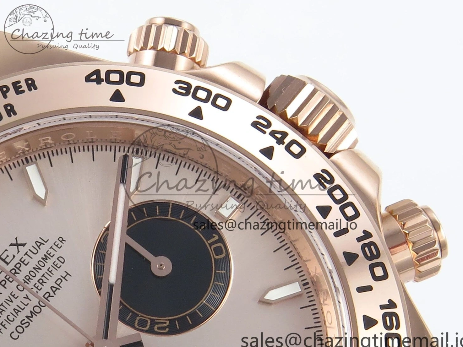 MiroTime 0507 Daytona 126505 APSF 1:1 Best Edition RG Black Dial on RG Braclet SH Sporty 730